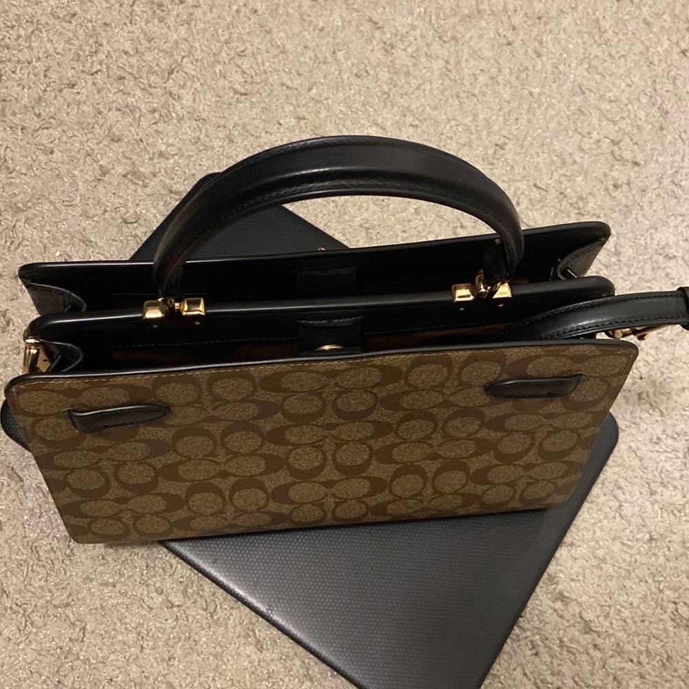 Coach brown and cream bag - Picture 5 of 5